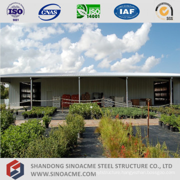 Prefab Steel Metal Shed Structure